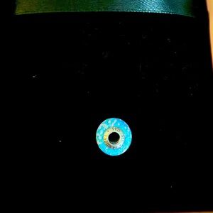 Pandora Opalescent Ocean Blue Charm - Sterling Silver - New in Box
